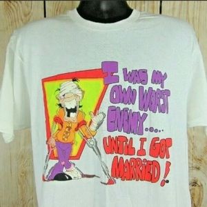 90s Dead Stock Single Stitch 'I was my own worst